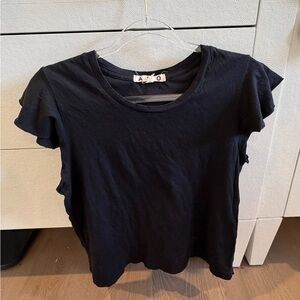 AMO Black Short Sleeve Women's Tee
